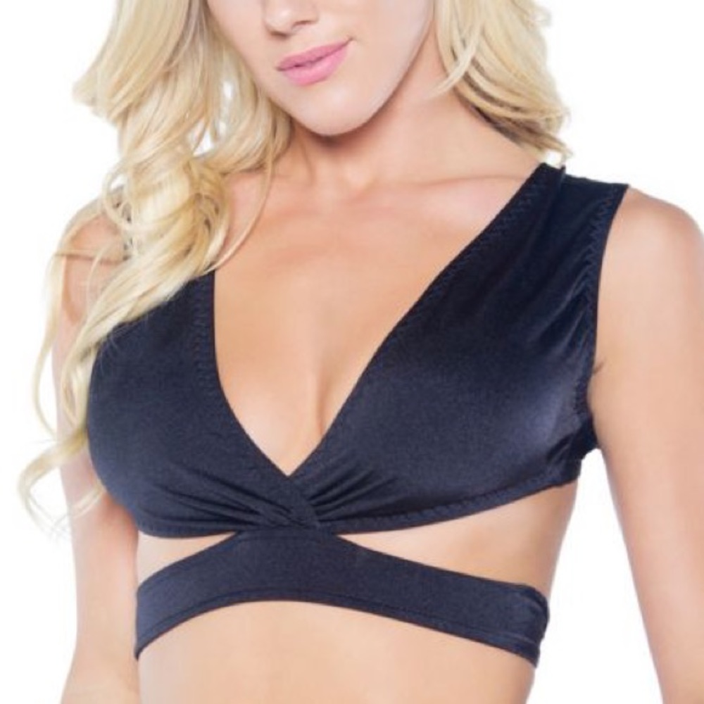 42–Wrap Around Halter Top. Available in all solid Lycra colors. O/S